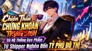 Chiến Thần Chứng Khoán Trọng Sinh Có Hệ Thống Cực Phẩm Từ Shipper Nghèo Đến Tỷ Phú Đô Thị cover