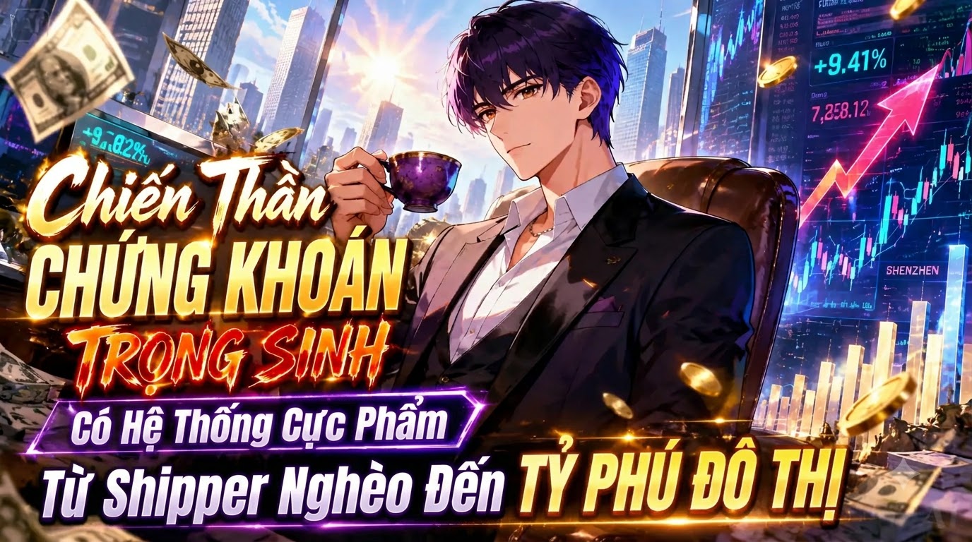 Chiến Thần Chứng Khoán Trọng Sinh Có Hệ Thống Cực Phẩm Từ Shipper Nghèo Đến Tỷ Phú Đô Thị