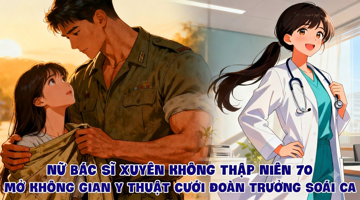 Nữ Bác Sĩ Xuyên Không Thập Niên 70 Mở Không Gian Y Thuật Cưới Đoàn Trưởng Soái Ca