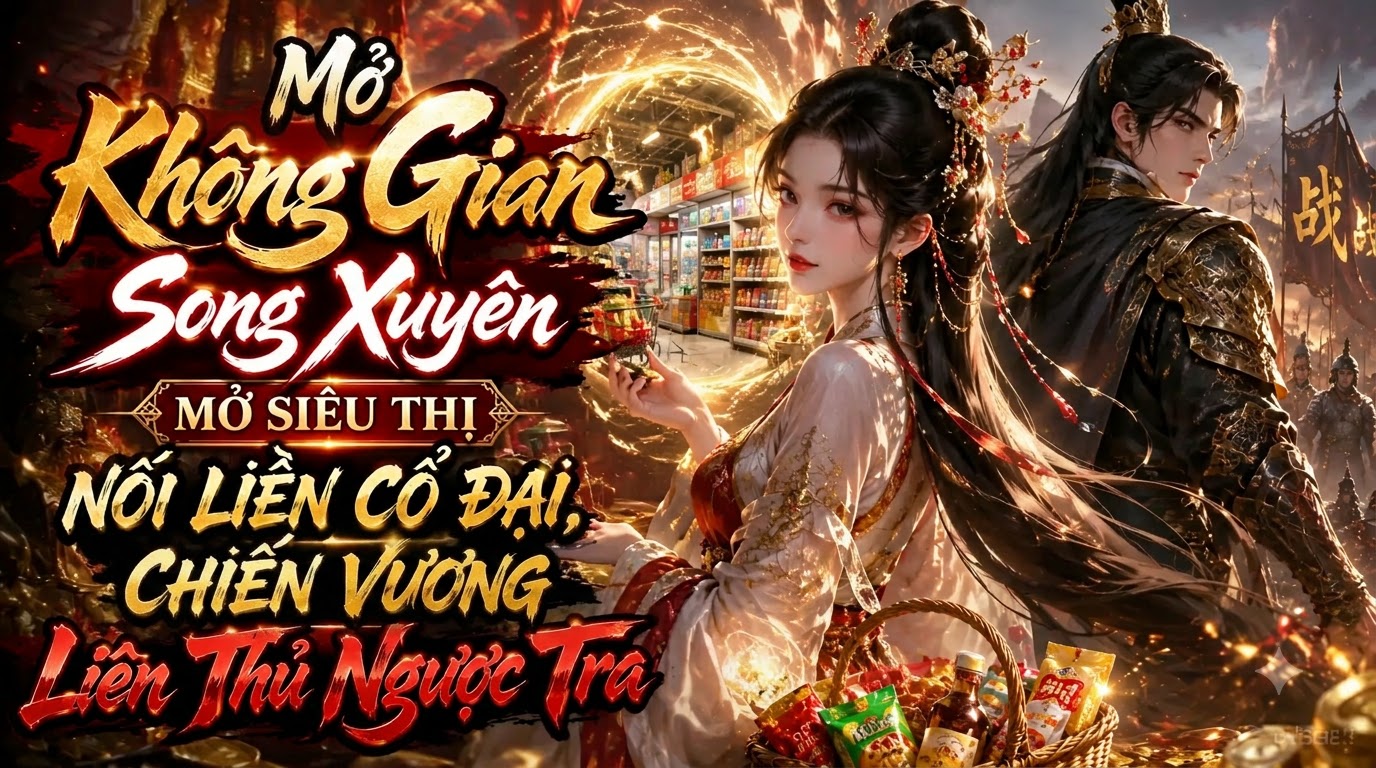 Mở Không Gian Song Xuyên Mở Siêu Thị Nối Liền Cổ Đại, Chiến Vương Liên Thủ Ngược Tra thumbnail