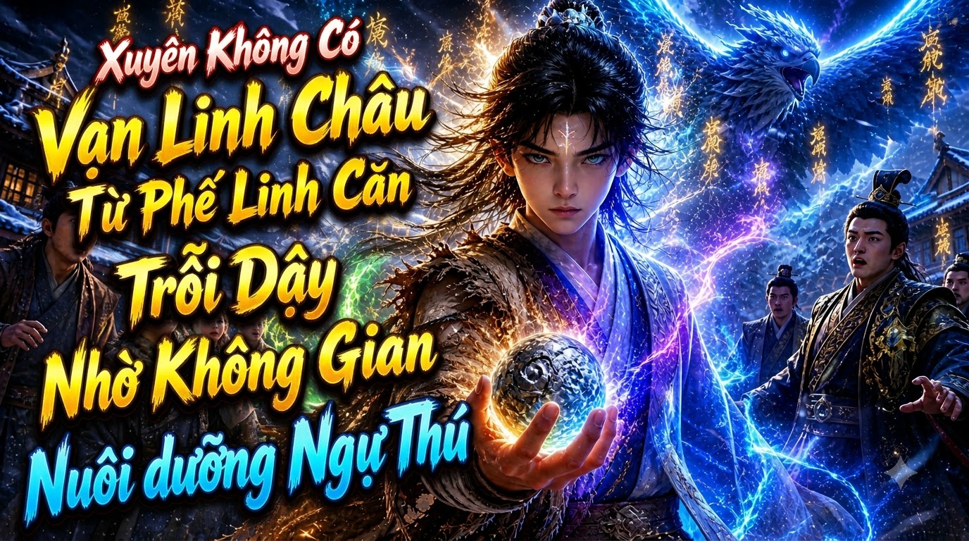 XUYÊN KHÔNG CÓ VẠN LINH CHÂU TỪ PHẾ LINH CĂN TRỖI DẬY NHỜ KHÔNG GIAN NUÔI DƯỠNG NGỰ THÚ