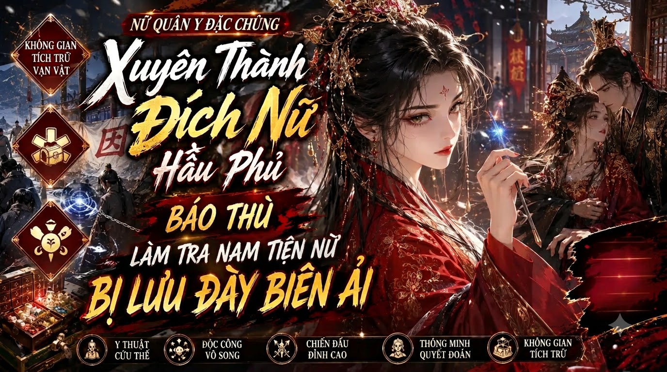 Nữ Quân Y Đặc Chủng Xuyên Thành Đích Nữ Hầu Phủ Báo Thù Làm Tra Nam Tiện Nữ Bị Lưu Đày Biên Ải thumbnail