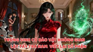 TRỌNG SINH CÓ BẢO VẬT KHÔNG GIAN LẬT TẨY TRA NAM VIẾT LẠI SỐ PHẬN cover