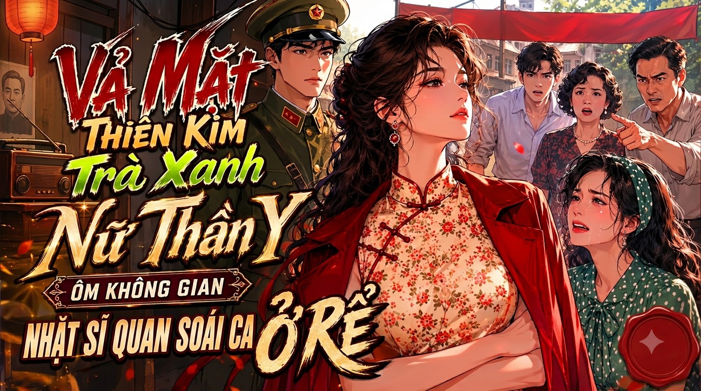 Vả Mặt Thiên Kim Trà Xanh Nữ Thần Y Ôm Không Gian Nhặt Sĩ Quan Soái Ca Ở Rể