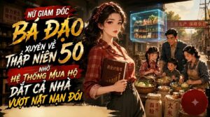 Nữ Giám Đốc Bá Đạo Xuyên Về Thập Niên 50 Nhờ Hệ Thống Mua Hộ Dắt Cả Nhà Vượt Nạn Đói cover