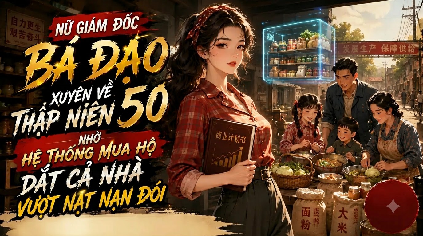 Nữ Giám Đốc Bá Đạo Xuyên Về Thập Niên 50 Nhờ Hệ Thống Mua Hộ Dắt Cả Nhà Vượt Nạn Đói thumbnail