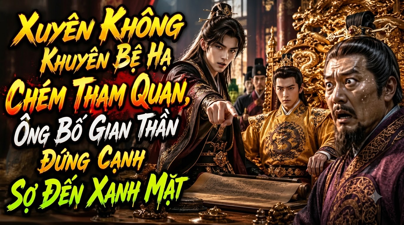 Xuyên Không Khuyên Bệ Hạ Chém Tham Quan, Ông Bố Gian Thần Đứng Cạnh Sợ Đến Xanh Mặt thumbnail