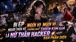 Bị Ép Ngôi Vị Người Thừa Kế Không Ngờ Thiên Kim Giả Là Nữ Thần Hacker Nắm Phản Diện cover