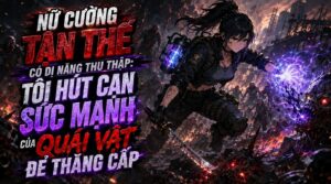 Nữ Cường Tận Thế Có Dị Năng Thu Thập: Tôi Hút Cạn Sức Mạnh: Quái Vật Để Thăng Cấp cover
