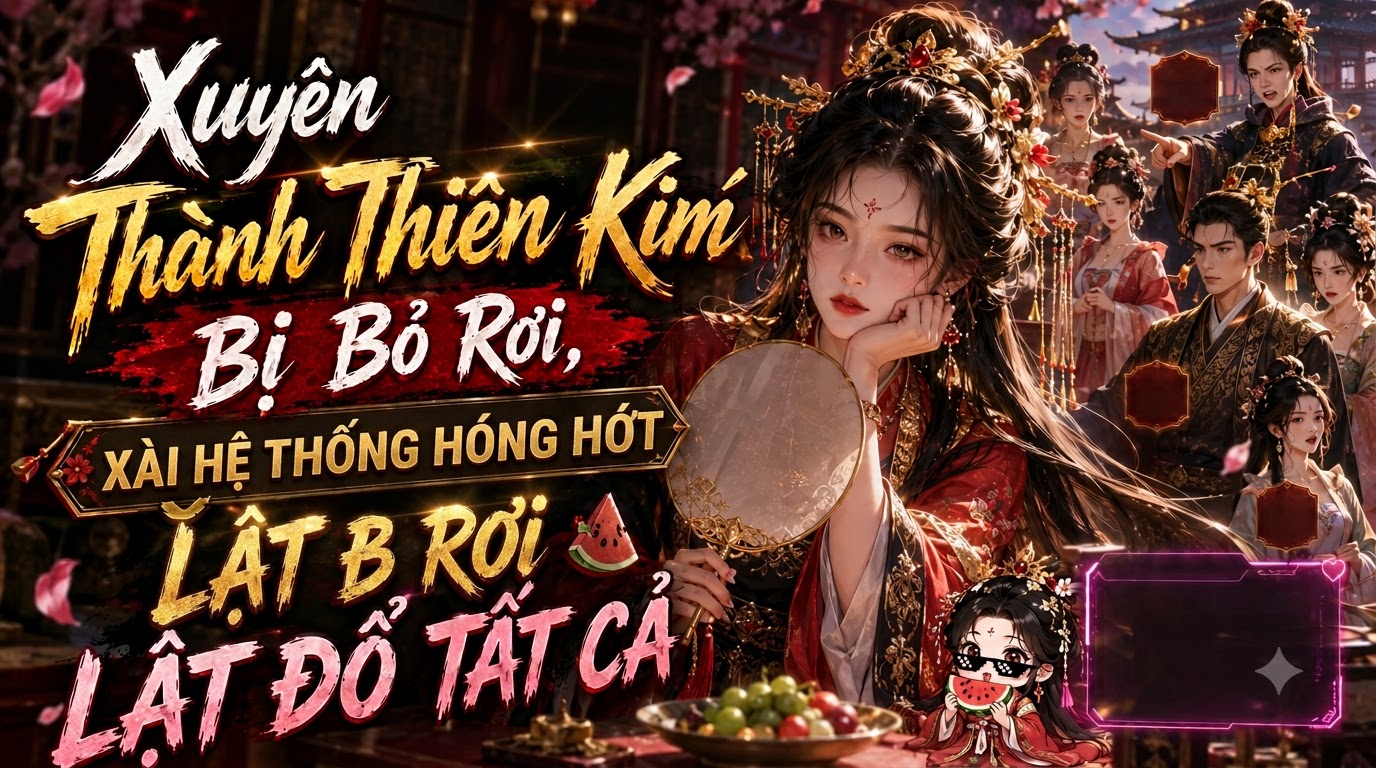 XUYÊN THÀNH THIÊN KIM BỊ BỎ RƠI XÀI HỆ THỐNG HÓNG HỚT LẬT ĐỘ TẤT CẢ