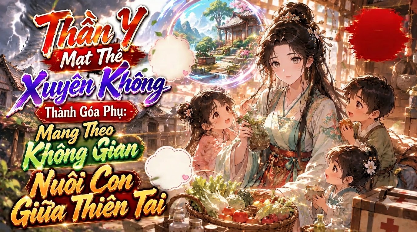 Thần Y Mạt Thế Xuyên Không Thành Góa Phụ Mang Không Gian Nuôi Con Giữa Thiên Tai