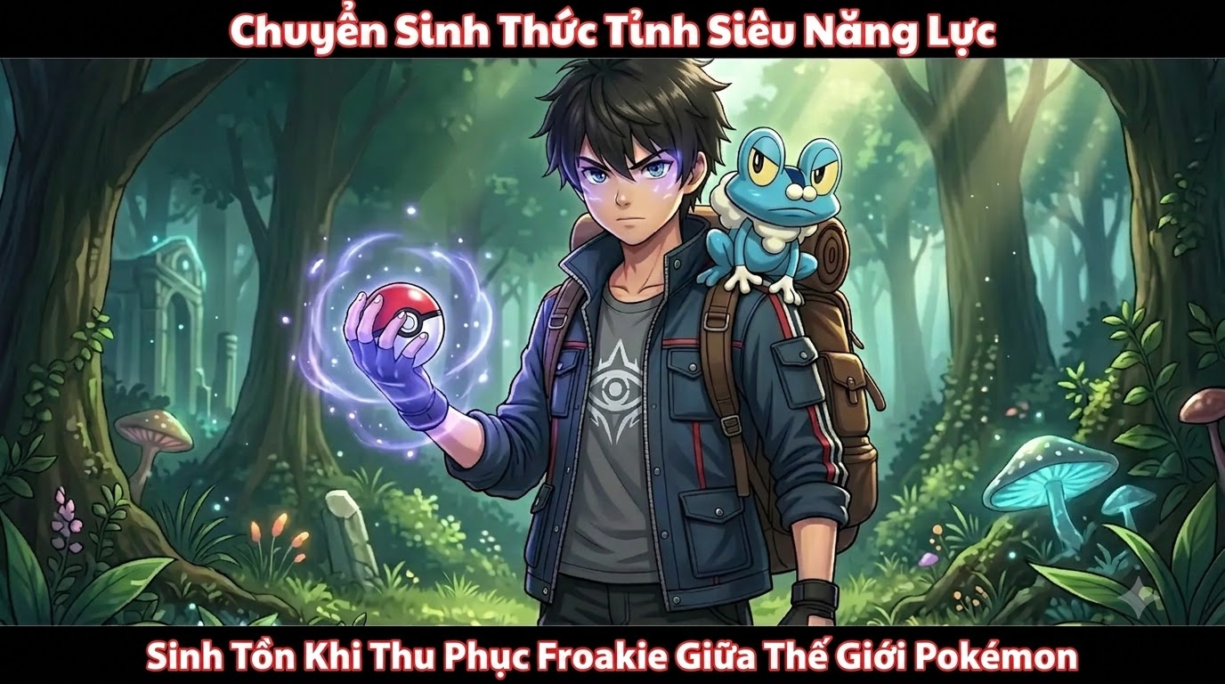 Chuyển Sinh Thức Tỉnh Siêu Năng Lực Sinh Tồn Khi Thu Phục Froakie Giữa Thế Giới Pokémon