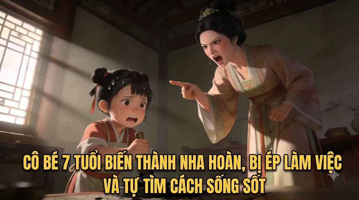 CÔ BÉ XUYÊN KHÔNG THÀNH NHA HOÀN 7 TUỔI BỊ ÉP LÀM VIỆC, TỰ TÌM CÁCH SỐNG SÓT