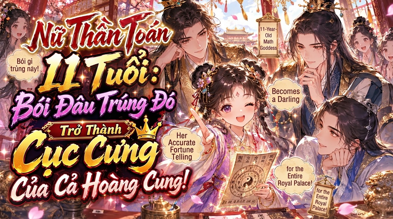 Nữ Thần Toán 11 Tuổi: Bói Đâu Trúng Đó Thành Cục Cưng: Cả Hoàng Cung!