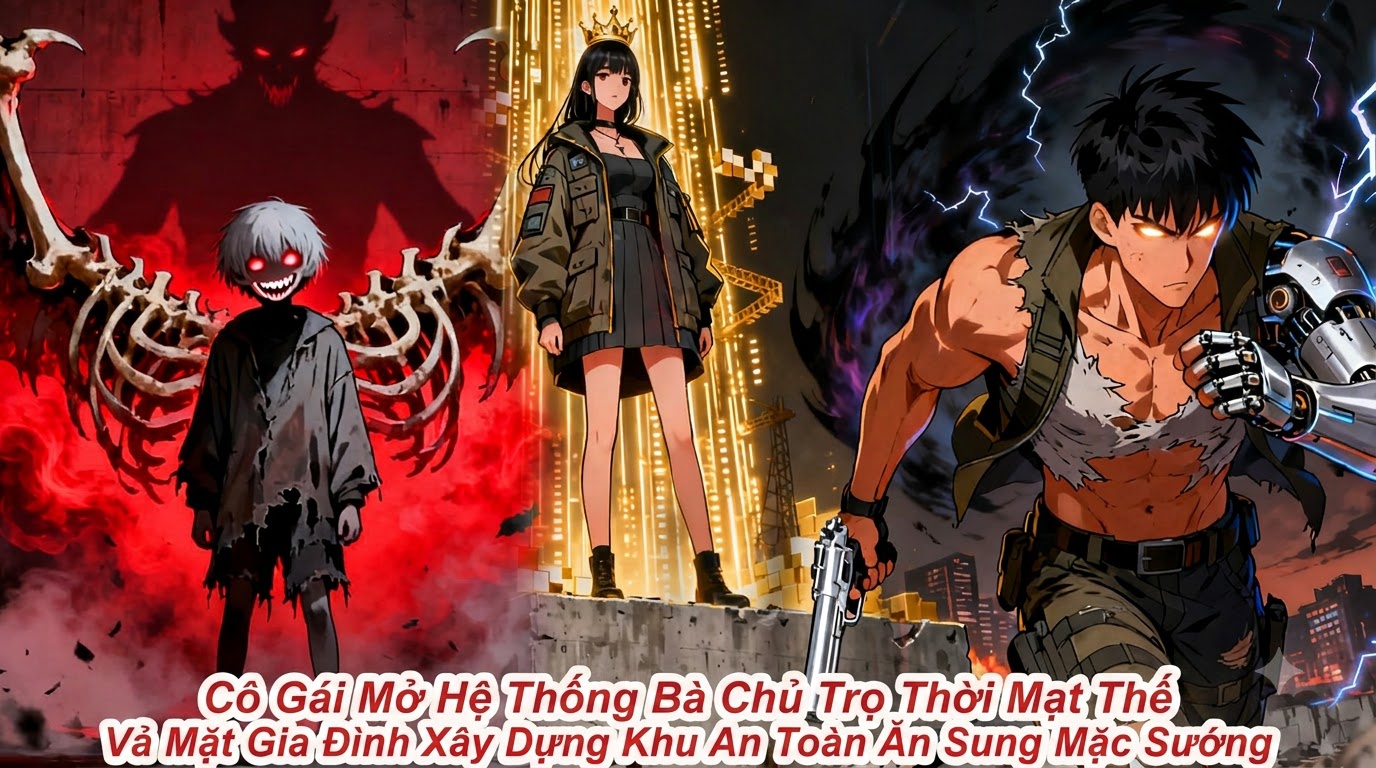 Cô Gái Mở Hệ Thống Bà Chủ Trọ Thời Mạt Thế Vả Mặt Gia Đình Xây Dựng Khu An Toàn Ăn Sung Mặc Sướng
