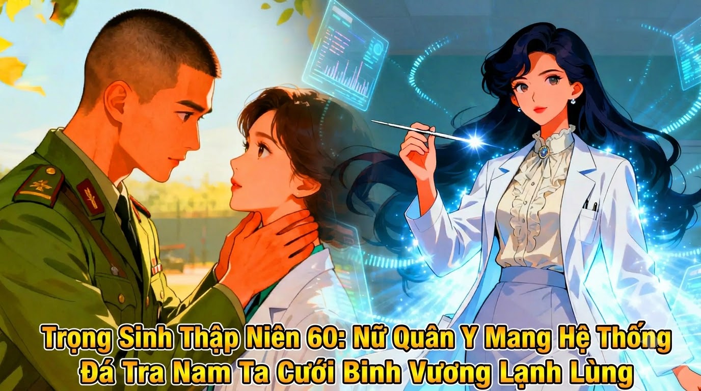 Trọng Sinh Thập Niên 60: Nữ Quân Y Mang Hệ Thống Đá Tra Nam Ta Cưới Binh Vương Lạnh Lùng
