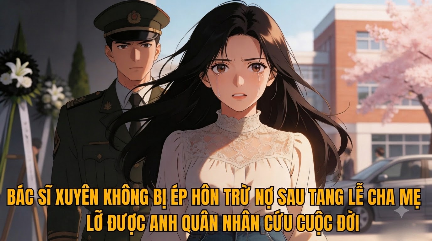 BÁC SĨ XUYÊN KHÔNG BỊ ÉP HÔN TRỪ NỢ SAU TANG LỄ CHA MẸ LỠ ĐƯỢC ANH QUÂN NHÂN CỨU CUỘC ĐỜI