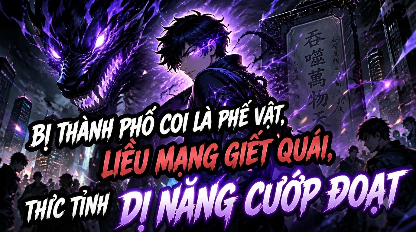BỊ THÀNH PHỐ COI LÀ PHẾ VẬT, LIỀU MẠNG GIẾT QUÁI, THỨC TỈNH DỊ NĂNG CƯỚP ĐOẠT