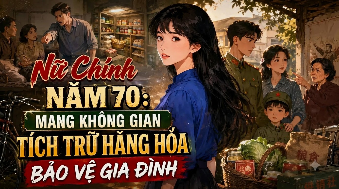 Nữ Chính Trọng Sinh Năm 70: Mang Không Gian Tích Trữ Hàng Hóa Bảo Vệ Gia Đình
