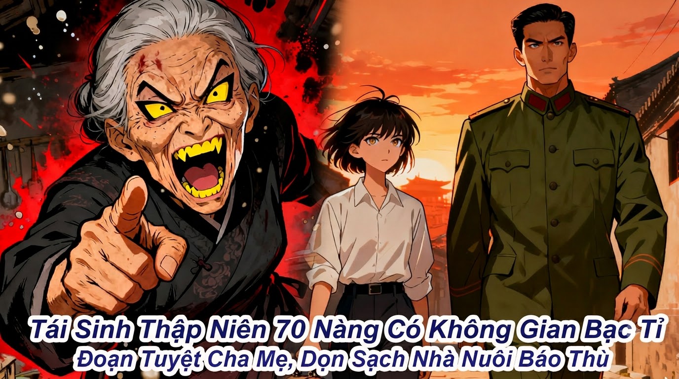 Tái Sinh Thập Niên 70 Nàng Có Không Gian Bạc Tỉ Đoạn Tuyệt Cha Mẹ Dọn Sạch Nhà Nuôi Báo Thù