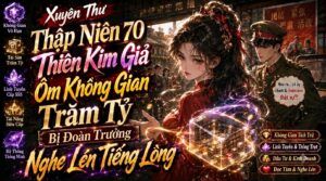 Xuyên Thư Thập Niên 70 Thiên Kim Giả Ôm Không Gian Trăm Tỷ Bị Đoàn Trưởng Nghe Lén Tiếng Lòng cover