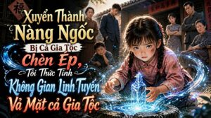 XUYÊN THÀNH NÀNG NGỐC BỊ GIA ĐÌNH CHÈN ÉP TÔI THỨC TỈNH KHÔNG GIAN LINH TUYỀN VẢ MẶT CẢ GIA TỘC cover