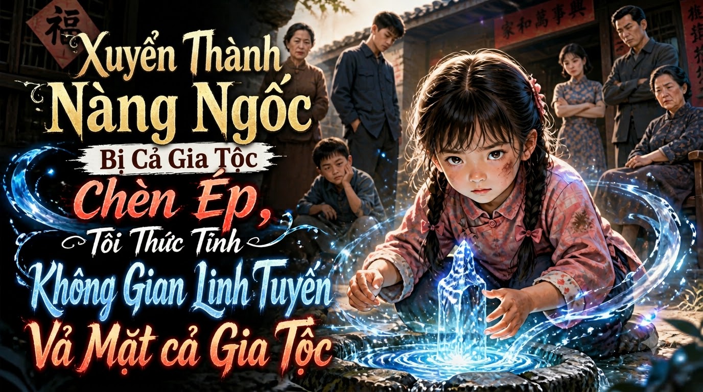 XUYÊN THÀNH NÀNG NGỐC BỊ GIA ĐÌNH CHÈN ÉP TÔI THỨC TỈNH KHÔNG GIAN LINH TUYỀN VẢ MẶT CẢ GIA TỘC