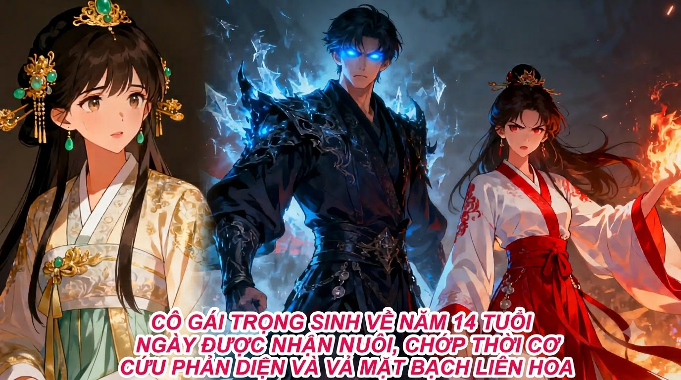 NÀNG TRỌNG SINH VỀ NĂM 14 TUỔI NGÀY ĐƯỢC NHẬN NUÔI CHỚP THỜI CƠ CỨU PHẢN DIỆN VẢ MẶT BẠCH LIÊN HOA
