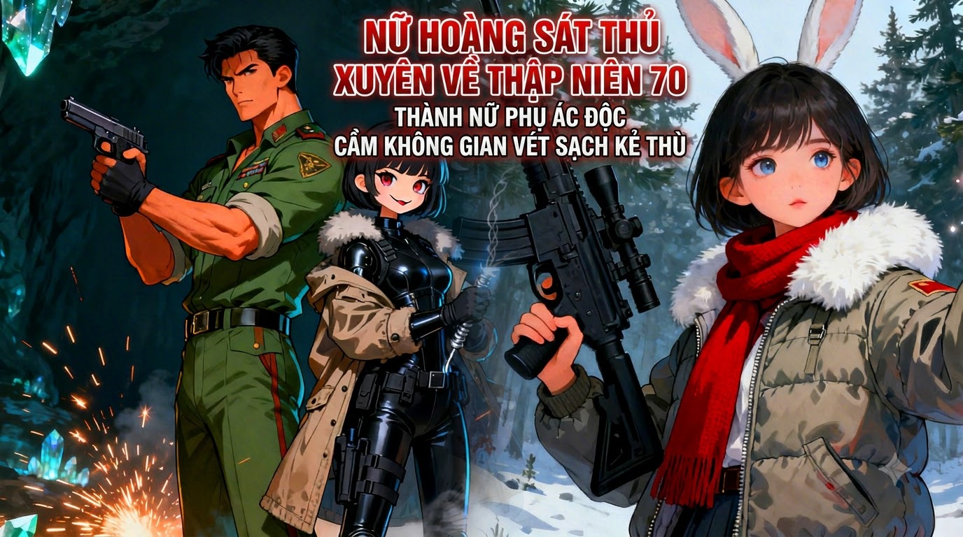 Nữ Hoàng Sát Thủ Xuyên Về Thập Niên 70 Thành Nữ Phụ Ác Độc Cầm Không Gian Vét Sạch Kẻ Thù