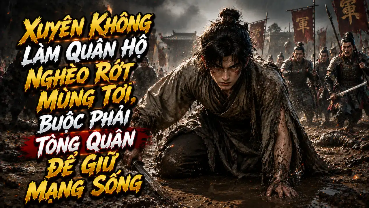 Xuyên Không Làm Quân Hộ Nghèo Rớt Mùng Tơi, Buộc Phải Tòng Quân Để Giữ Mạng Sống thumbnail