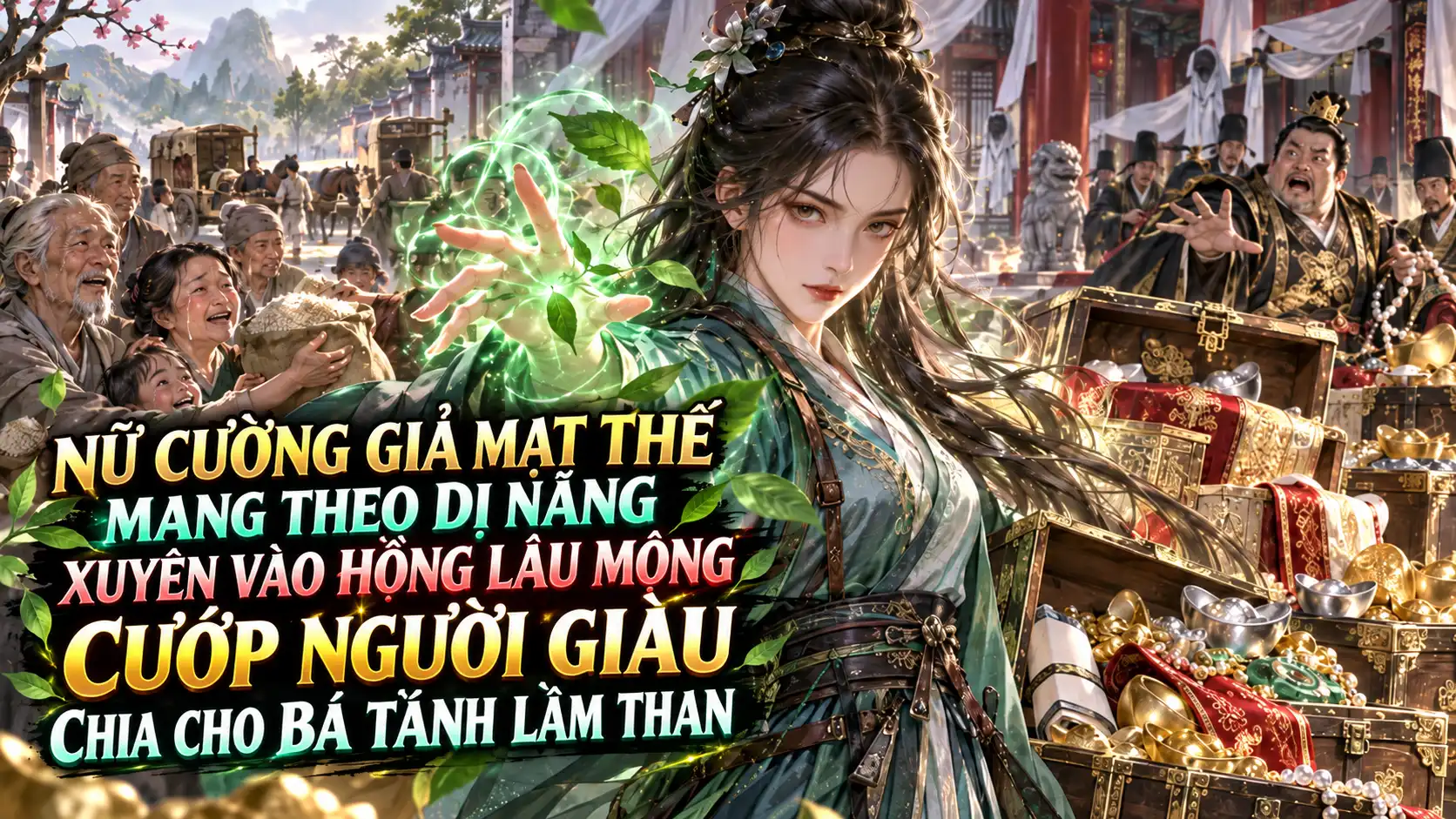 Nữ cường giả mạt thế mang theo dị năng xuyên vào hồng lâu mộng cướp giàu chia nghèo siêu bá đạo thumbnail