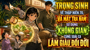 Trọng sinh về thập niên 70, vả mặt tra nam sử dụng không gian cùng soái ca làm giàu đổi đời thumbnail