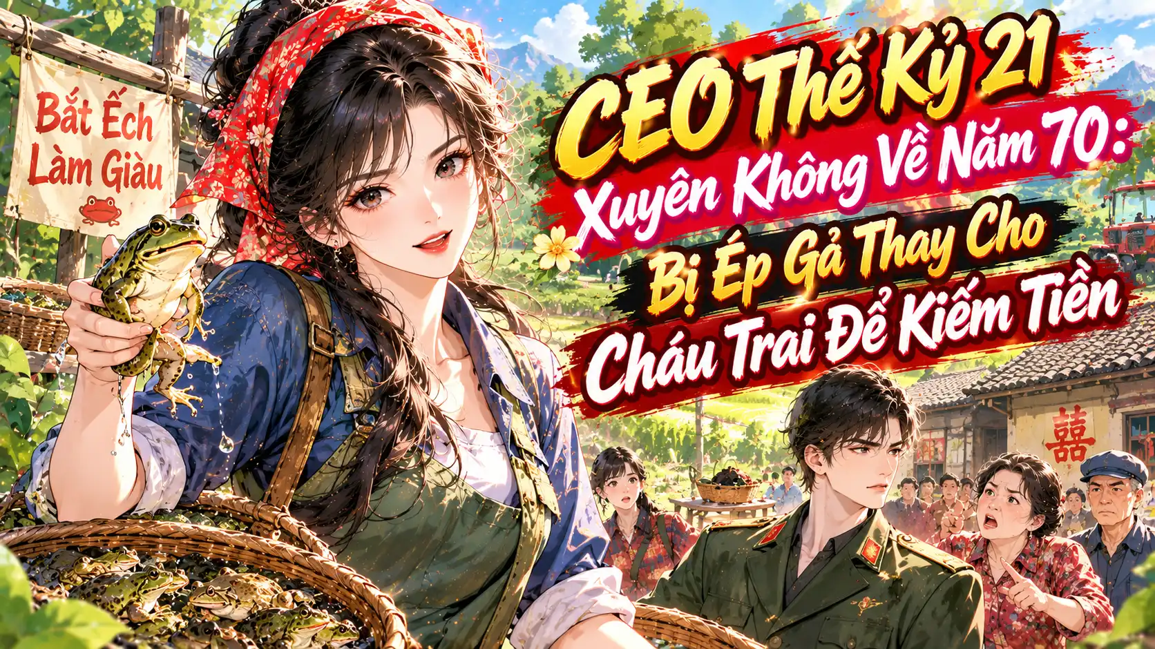 CEO Thế Kỷ 21 Xuyên Không Về Năm 70: Bị Ép Gả Thay Cho Cháu Trai Để Kiếm Tiền thumbnail
