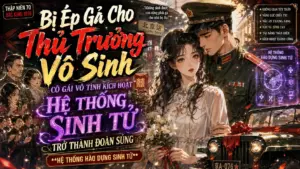 Bị Ép Gả Cho Thủ Trưởng Vô Sinh Cô Gái Vô Tình Kích Hoạt Hệ Thống Sinh Tử Trở Thành Đoàn Sủng cover