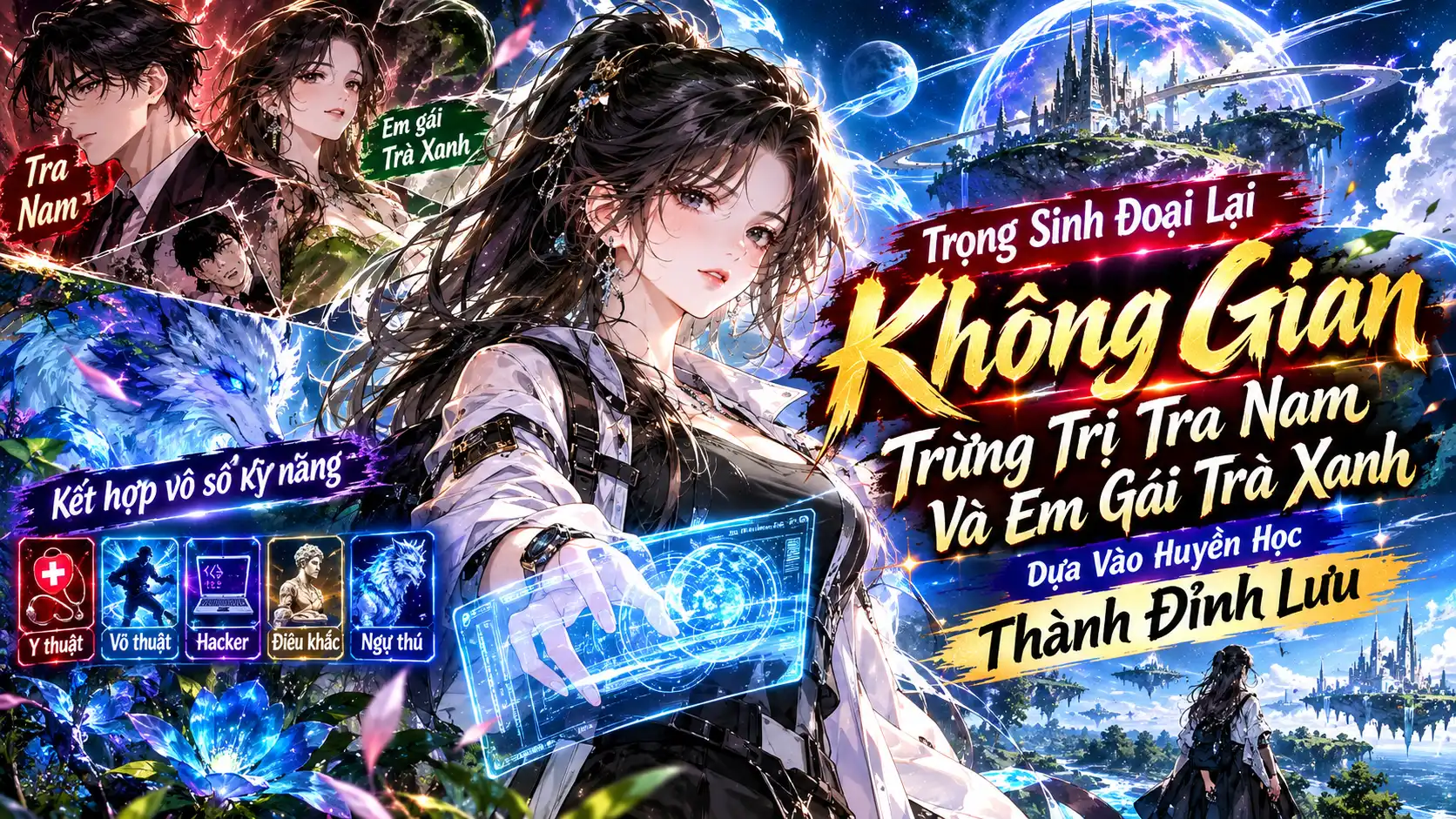 Trọng Sinh Đoại Lại Không Gian Trừng Trị Tra Nam Và Em Gái Trà Xanh Dựa Vào Huyền Học Thành Đỉnh Lưu thumbnail