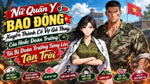 NỮ QUÂN Y BẠO ĐỘNG XUYÊN THÀNH CÔ VỢ GẢ THAY CỦA HOẮC ĐOÀN TRƯỞNG TÔI BỊ CHỒNG SỦNG TẬN TRỜI cover