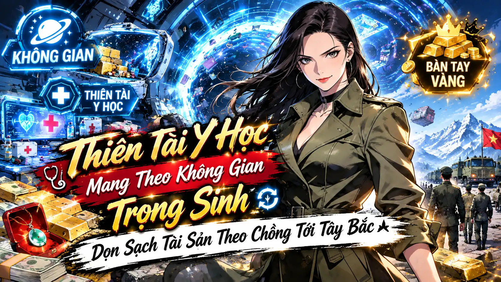 THIÊN TÀI Y HỌC MANG THEO KHÔNG GIAN TRỌNG SINH DỌN SẠCH TÀI SẢN THEO CHỒNG TỚI TÂY BẮC