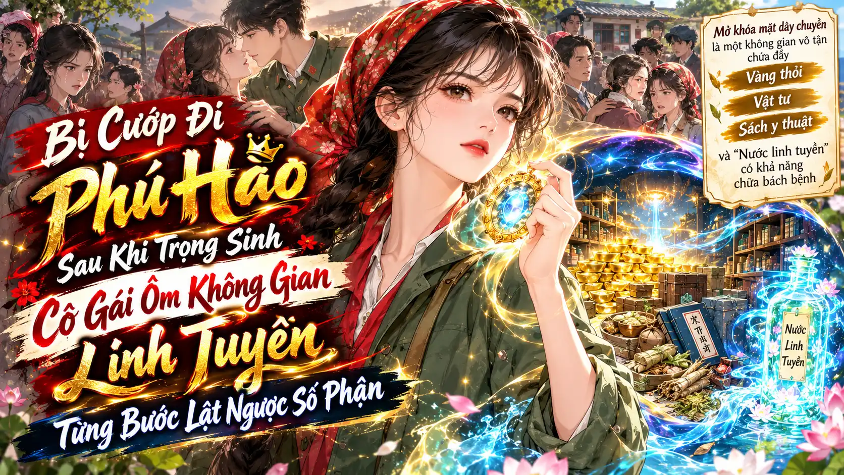 Bị Cướp Đi Phú Hào Sau Khi Trọng Sinh Cô Gái Ôm Không Gian Linh Tuyền Từng Bước Lật Ngược Số Phận