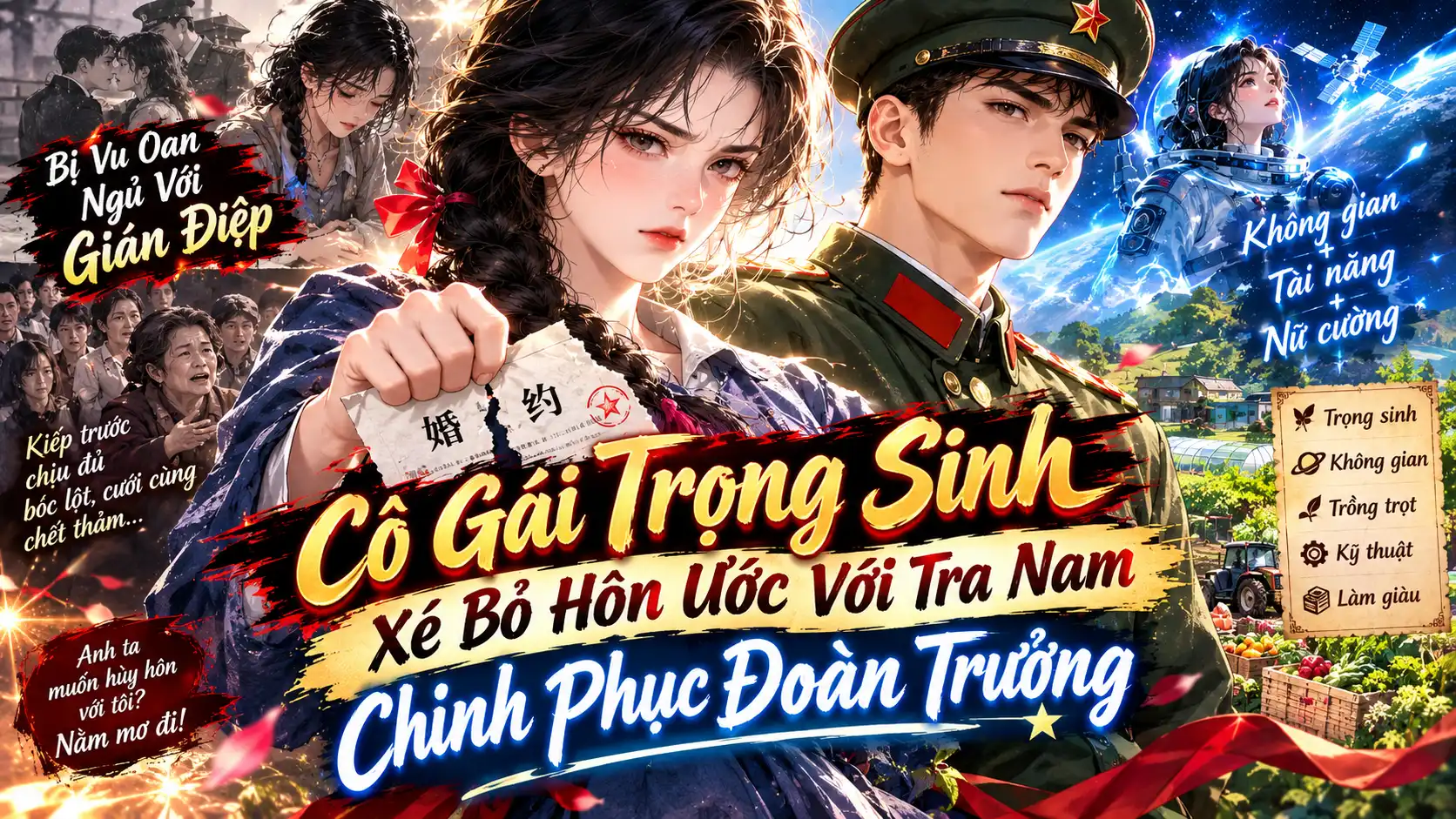Bị Vu Oan Ngủ Với Gián Điệp Cô Gái Trọng Sinh Xé Bỏ Hôn Ước Với Tra Nam Chinh Phục Đoàn Trưởng