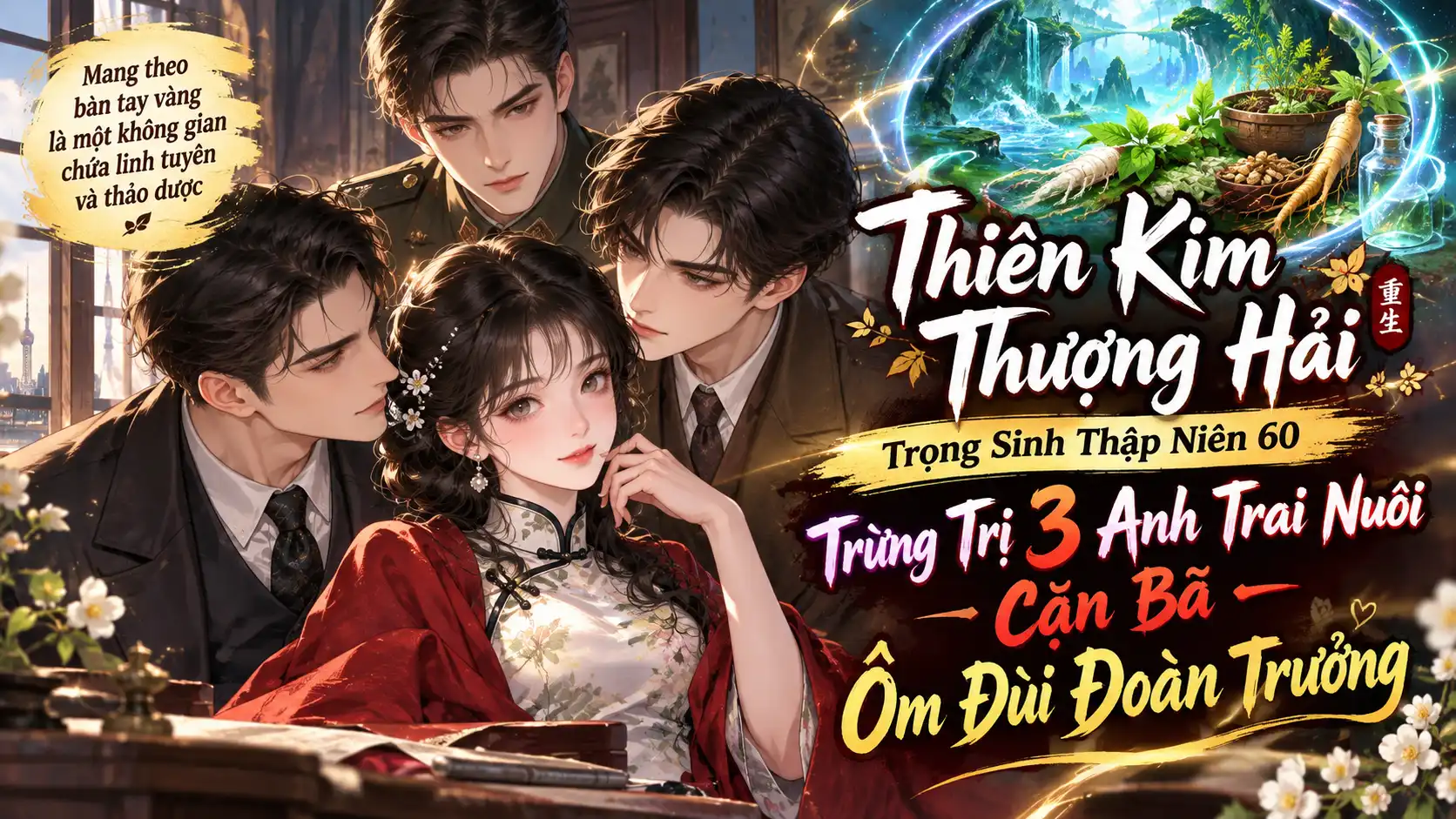 Thiên Kim Thượng Hải Trọng Sinh Thập Niên 60 Trừng Trị 3 Anh Trai Nuôi Cặn Bã Ôm Đùi Đoàn Trưởng thumbnail