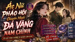 Ác Nữ Pháo Hôi Chuyển Mình Đá Văng Nam Chính Cô Gái Cùng Chồng Sĩ Quan Làm Giàu cover