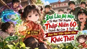 Đại Lão Hệ Mộc Từ Mạt Thế Xuyên Thập Niên 60 Thành Bé Con 3 Tuổi Dọa Đại Viện Quân Khu Khóc Thét cover