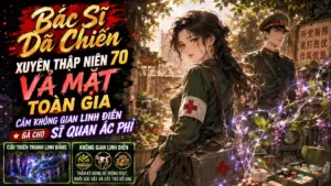 Bác Sĩ Dã Chiến Xuyên Thập Niên 70 Vả Mặt Toàn Gia Cầm Không Gian Linh Đằng Gả Cho Sĩ Quan Ác Phỉ cover
