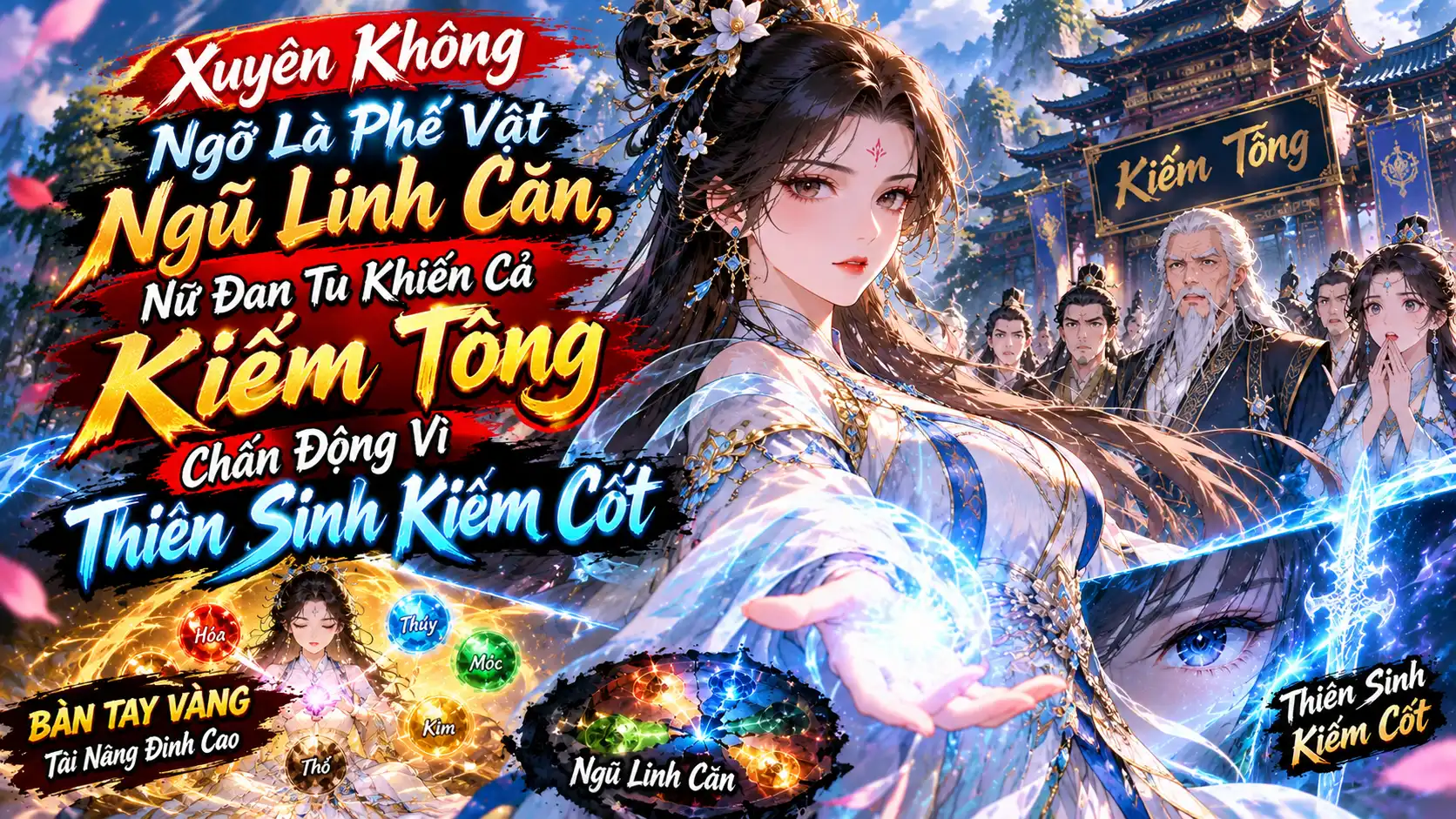 XUYÊN QUA NGỠ LÀ PHẾ VẬT LINH CĂN NỮ ĐAN TU KHIẾN CẢ KIẾM TÔNG CHẤN ĐỘNG VÌ THIÊN SINH KIẾM CỐT thumbnail