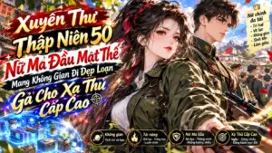 Xuyên Thư Thập Niên 50 Nữ Ma Đầu Mạt Thế Mang Không Gian Đi Dẹp Loạn Gả Cho Xạ Thủ Cấp Cao cover