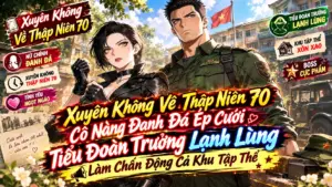 XUYÊN VỀ NĂM 70 CÔ NÀNG ĐANH ĐÁ ÉP CƯỚI TIỂU ĐOÀN TRƯỞNG LẠNH LÙNG LÀM CHẤN ĐỘNG CẢ QUÂN KHU cover
