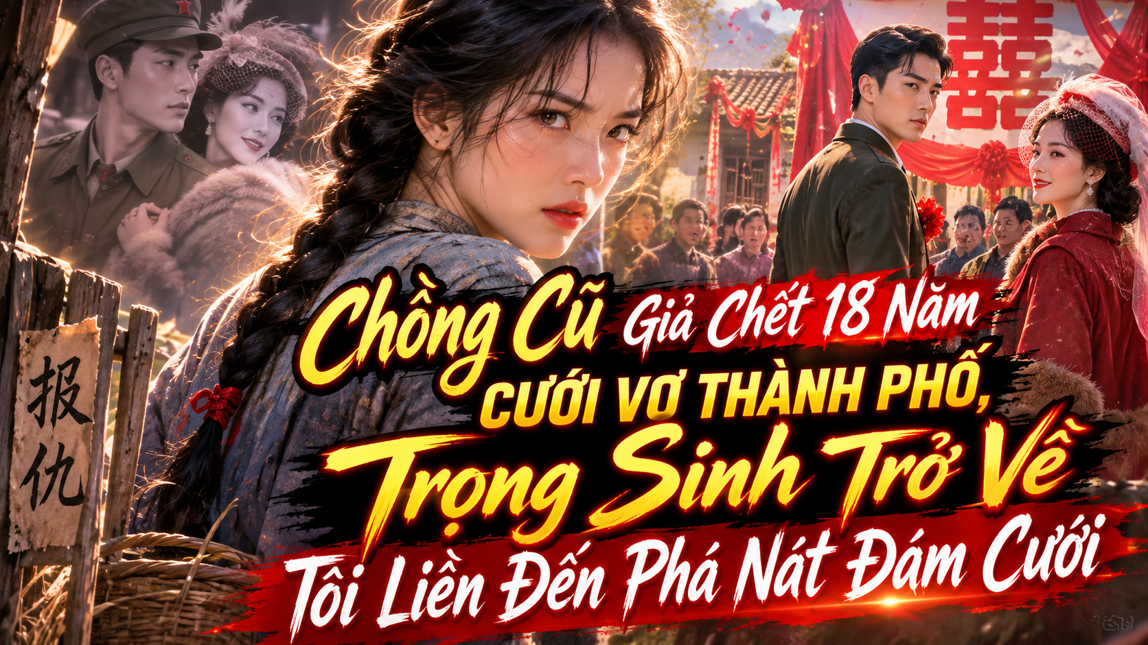 Chồng Cũ Giả Chết 18 Năm Cưới Vợ Thành Phố, Trọng Sinh Trở Về Tôi Liền Đến Phá Nát Đám Cưới thumbnail