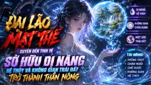 Đại Lão Mạt Thế Xuyên Đến Tinh Tế Sở Hữu Dị Năng Hệ Thủy Và Không Gian Trái Đất Trở Thành Thần Nông cover