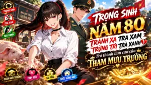 TRỌNG SINH NĂM 80 TRÁNH XA TRA NAM TRỪNG TRỊ TRÀ XANH TRỞ THÀNH TÂM CAN CỦA THAM MƯU TRƯỞNG cover