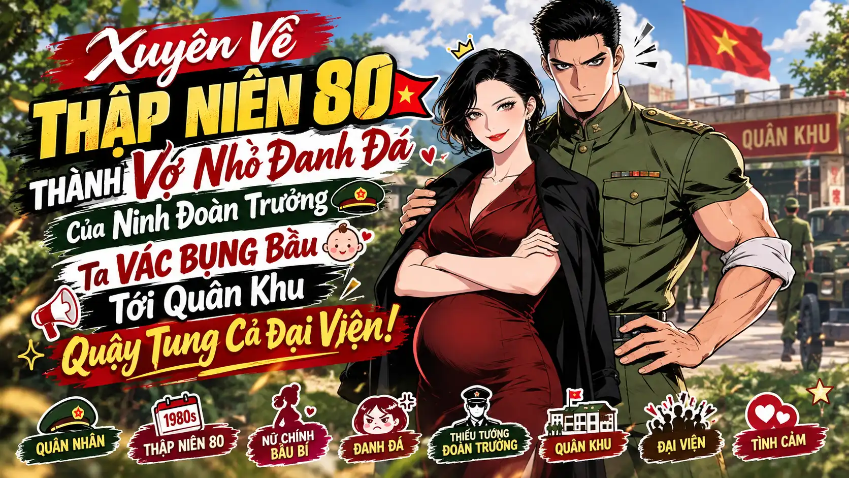 XUYÊN VỀ NĂM 80 THÀNH VỢ ĐÁNH ĐÁ CỦA ĐOÀN TRƯỞNG VÁC BỤNG BẦU TỚI QUÂN KHU QUẬY TUNG CẢ ĐẠI VIỆN thumbnail
